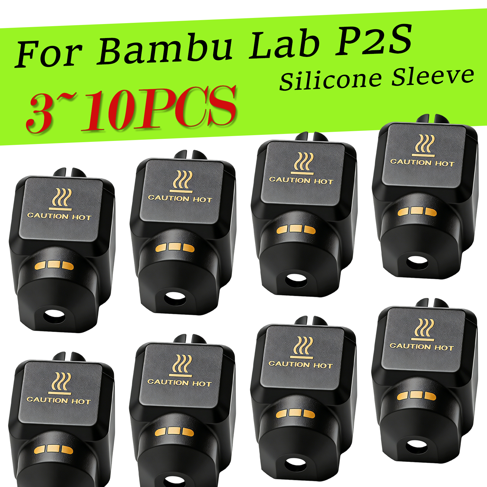 3D Printing Bambu - P2S Silicone Sleeve High-Temperature Resistant Silicone