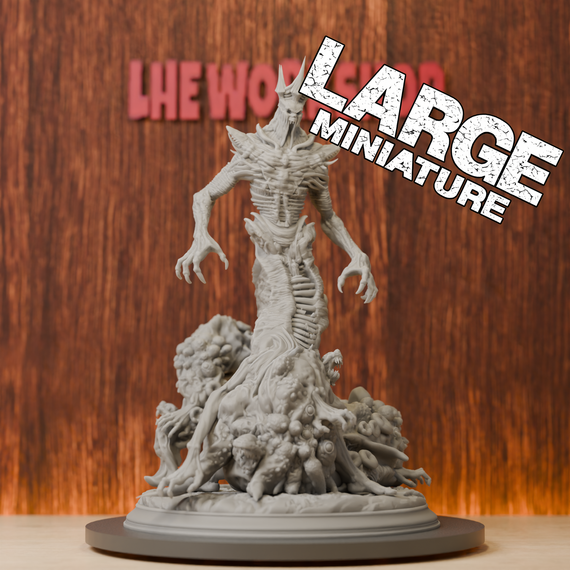 3D Printing And Additive Manufacturing - Twisted Flesh Undead Monster BOSS |