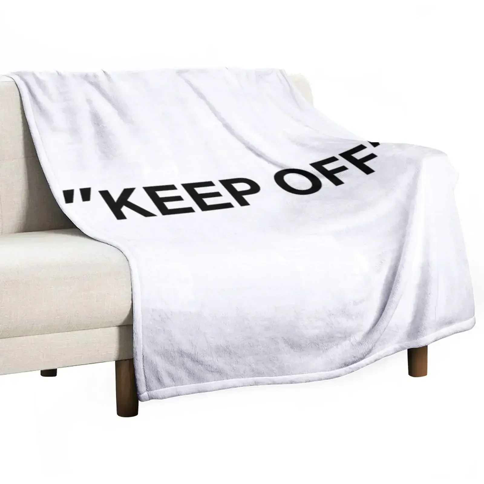 3D Printing Quotation - KEEP OFF Quotation Throw Blanket Thin