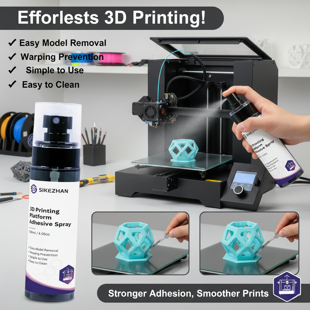 3D Printing Glue Stick - 120ml3D Printer Glue Spray Liquid Adhesive