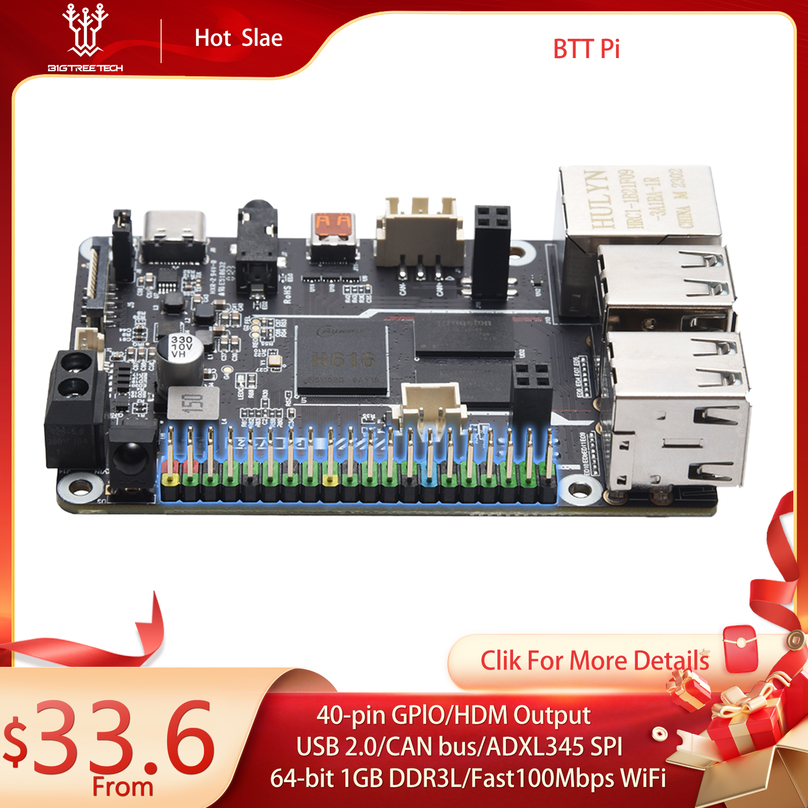3D Printing Klipper - BIGTREETECH BTT PI V1.2 Quad Core