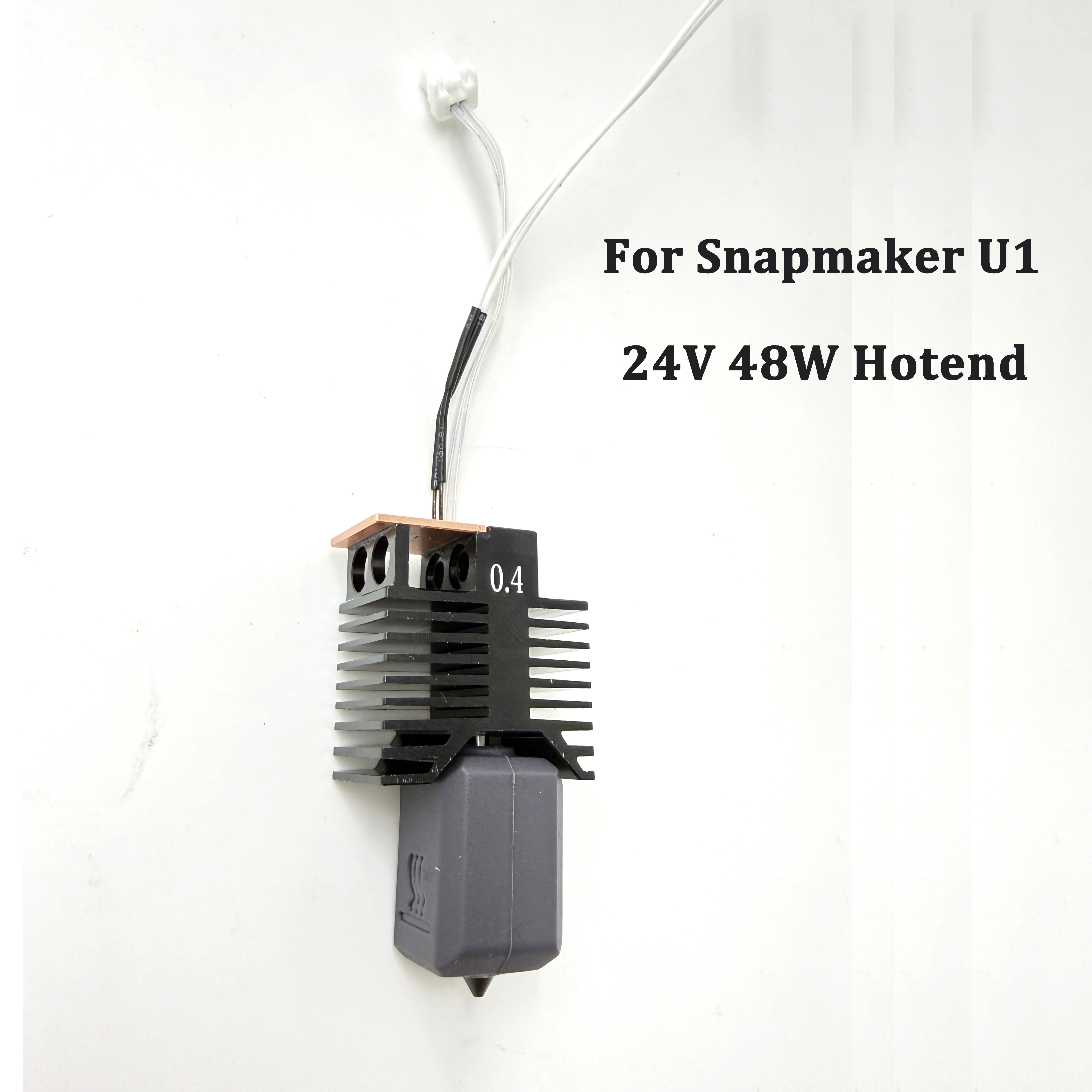 Nozzle 0.4Mm Hardened - For Snapmaker U1 Replacement Hotend 24V