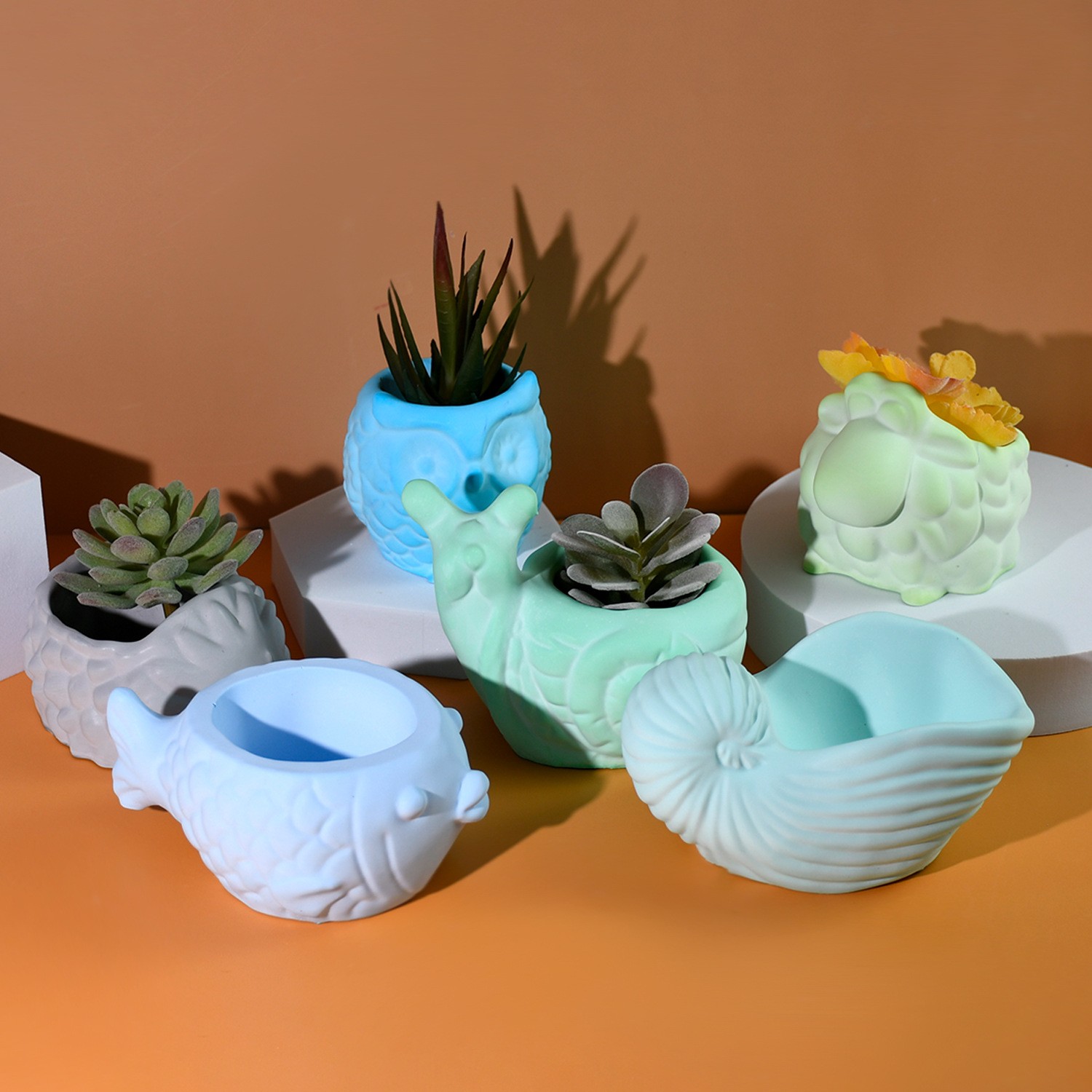 3D Animal Flower Pot Silicone  – 3D Printing Vase recenzja i cena