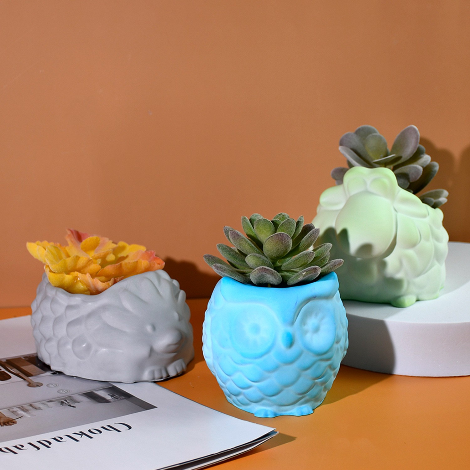 3D Animal Flower Pot Silicone  – 3D Printing Vase recenzja i cena