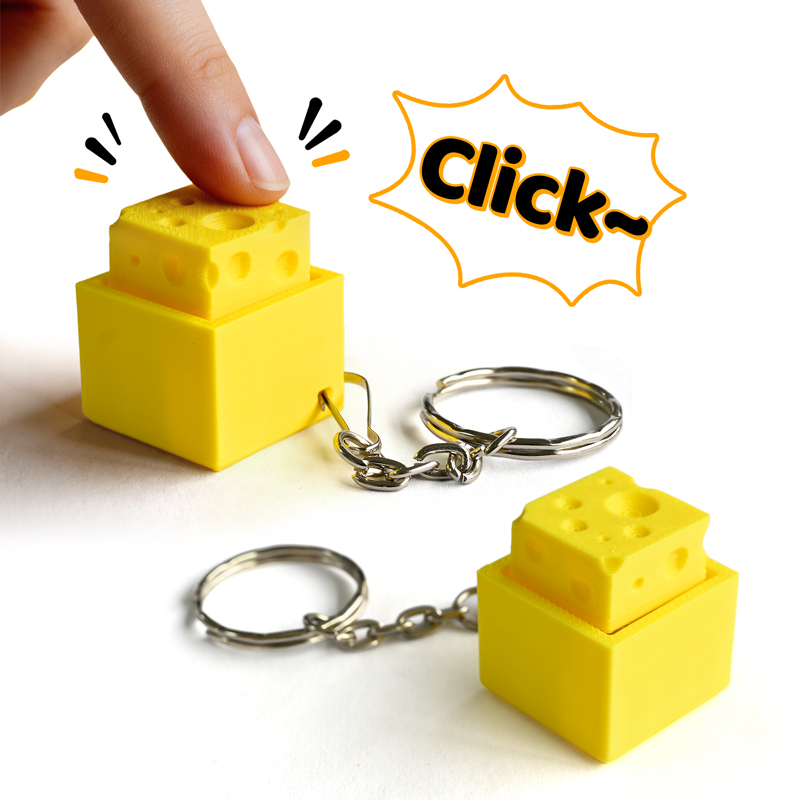 3D Printed Cheesy Key Fidget C – 3D Printing Yourself recenzja i cena