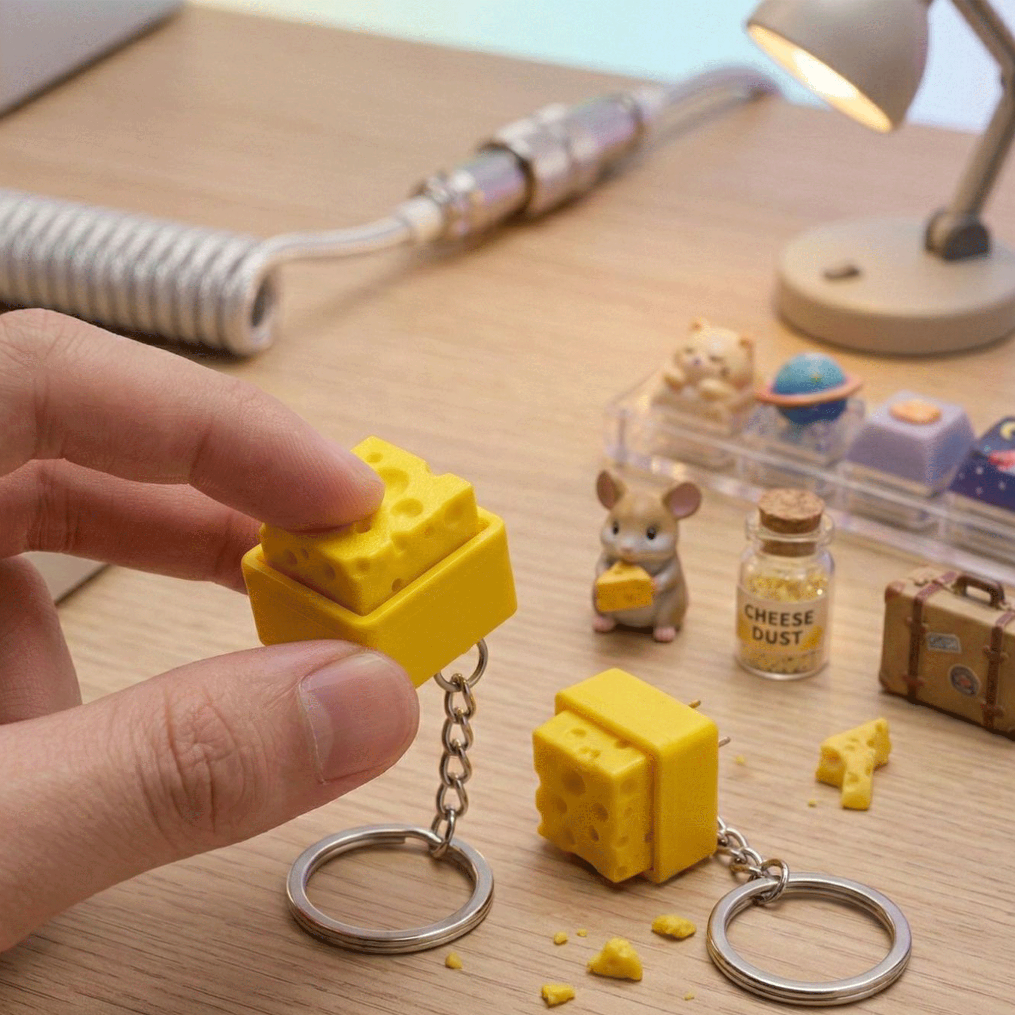 3D Printed Cheesy Key Fidget C – 3D Printing Yourself recenzja i cena