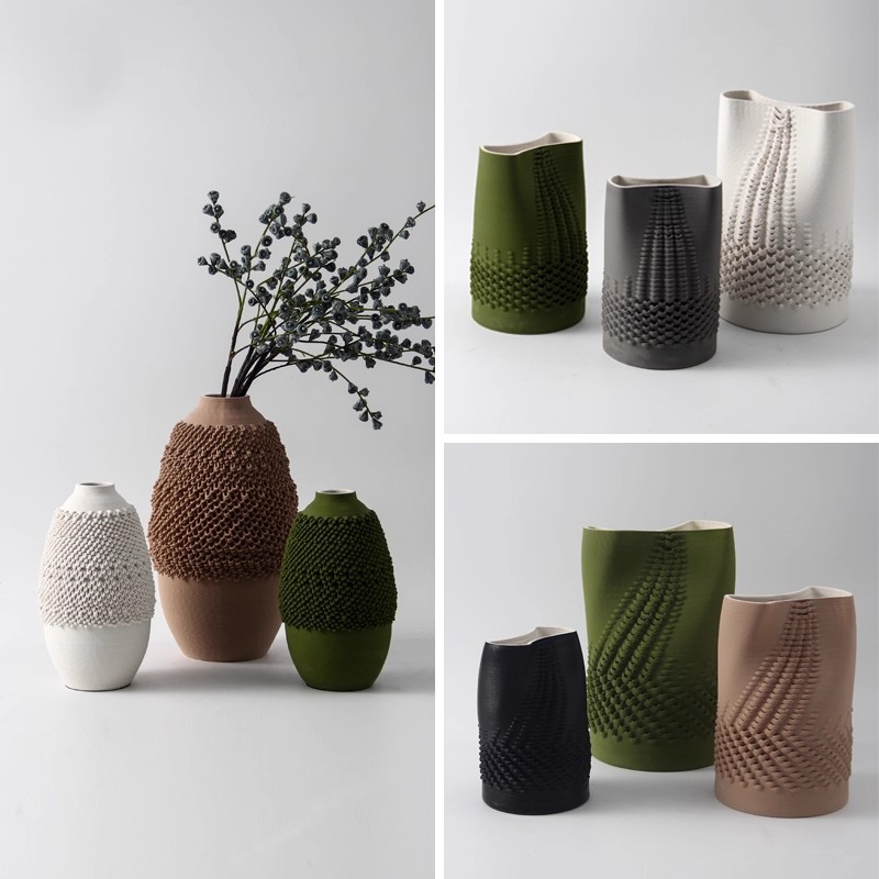 Nordic Style Morandi Color Gre – 3D Printing Vase recenzja i cena