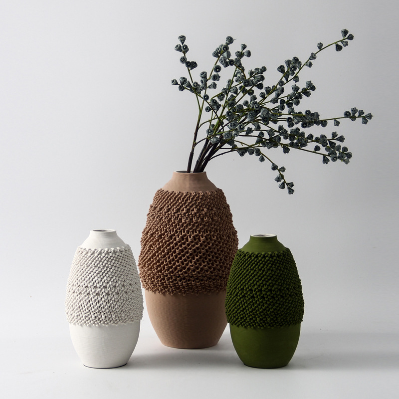 Nordic Style Morandi Color Gre – 3D Printing Vase recenzja i cena