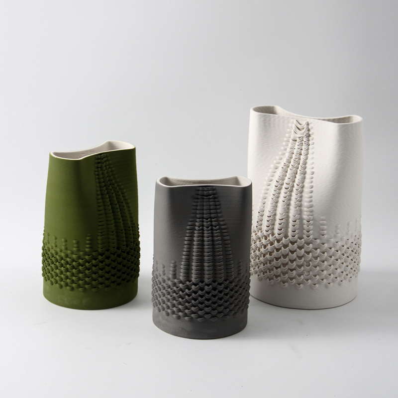 Nordic Style Morandi Color Gre – 3D Printing Vase recenzja i cena