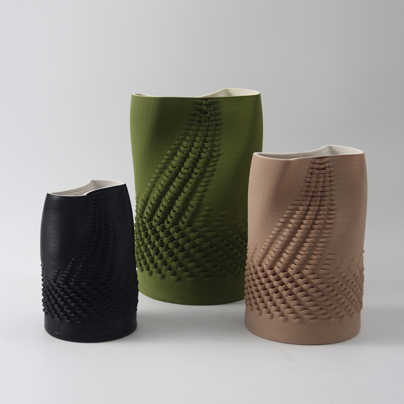 Nordic Style Morandi Color Gre – 3D Printing Vase recenzja i cena