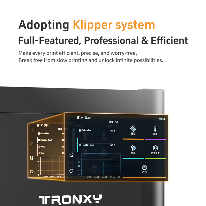 FDM 3D Printer VEHO 1000 PRO 5 – 3D Printing Klipper recenzja i cena