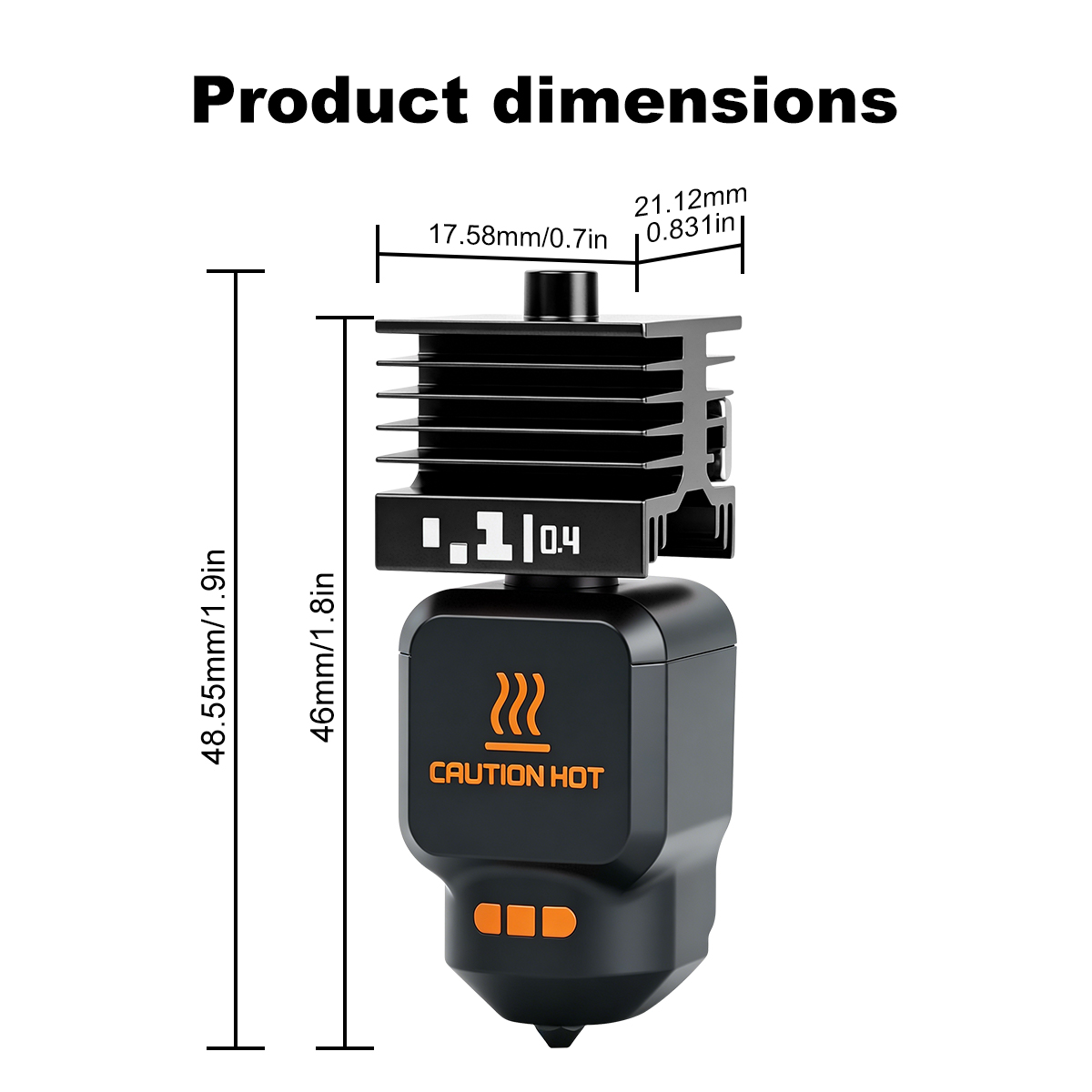 P2S Hotend For Bambu Lab H2D/H – 3D Printing Bambu recenzja i cena