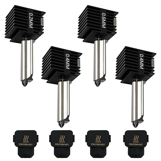 4 Pack A1 Mini/A1 Hotend Print – Nozzle 0.4Mm Hardened recenzja i cena