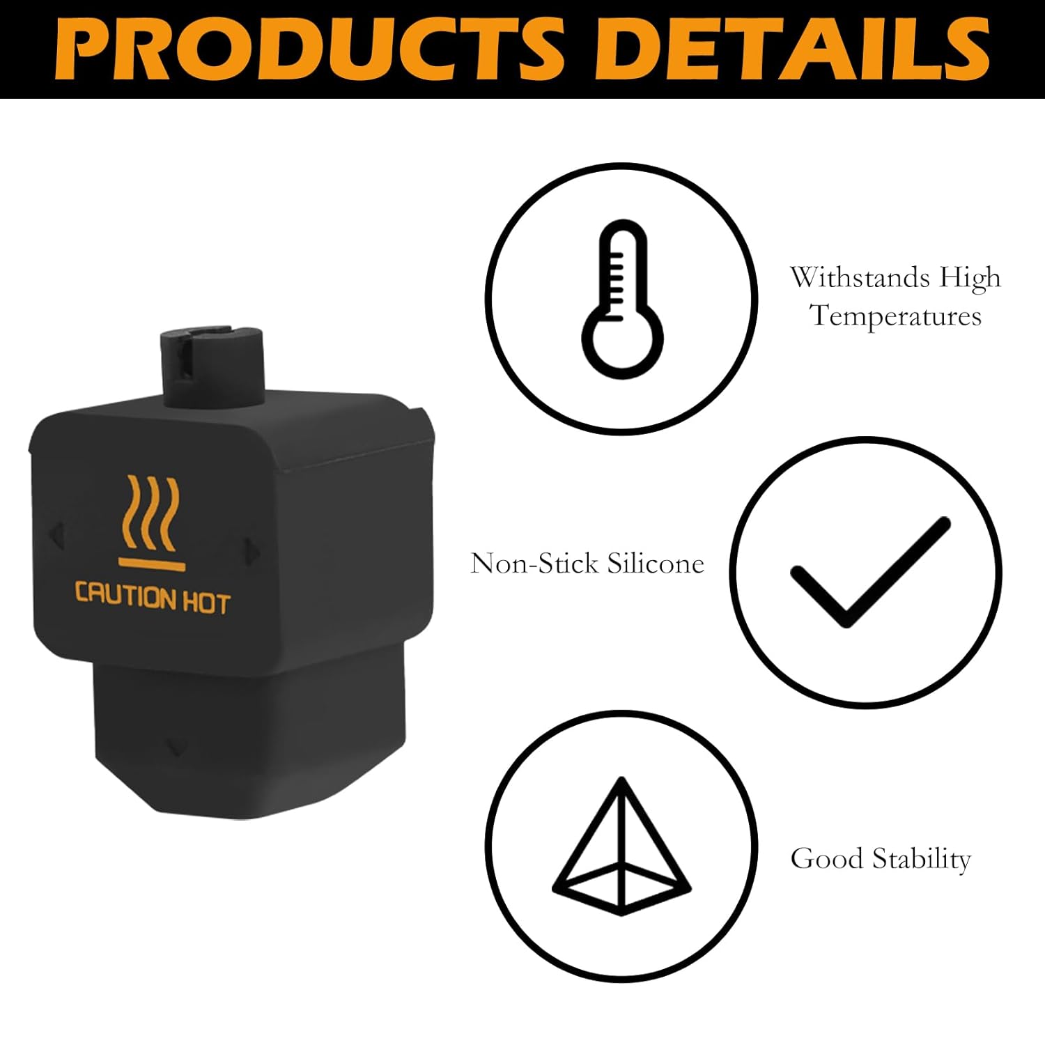 10Pcs H2D Hotend Silicone Sock – 3D Printing Bambu recenzja i cena