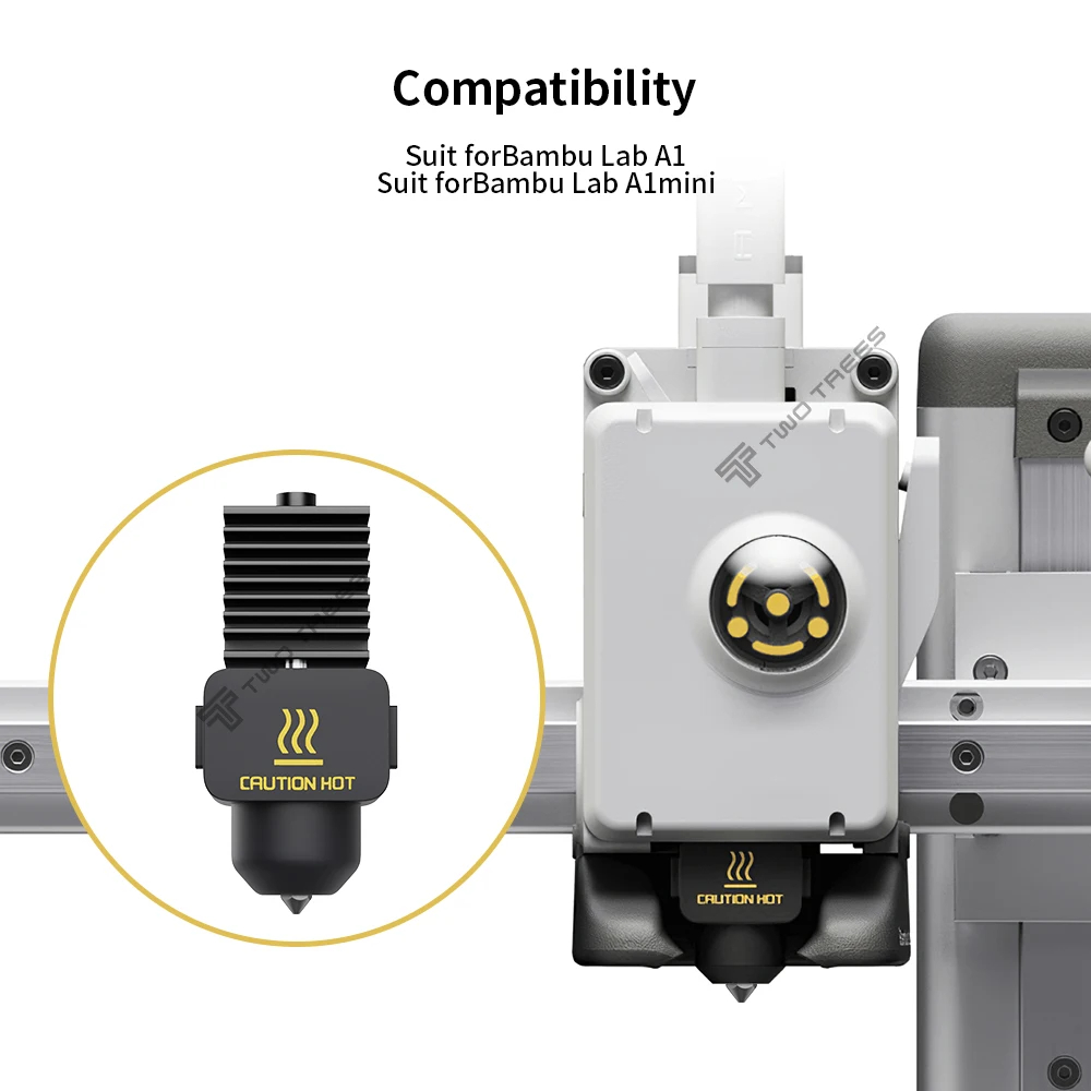 Upgrade Hotend Kit for Bambu L – Nozzle 0.4Mm Hardened recenzja i cena