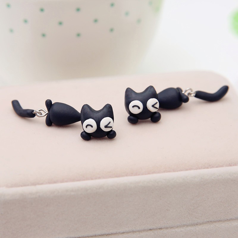 Handmade Polymer Clay Stud Ear – 3D Printing Earrings recenzja i cena