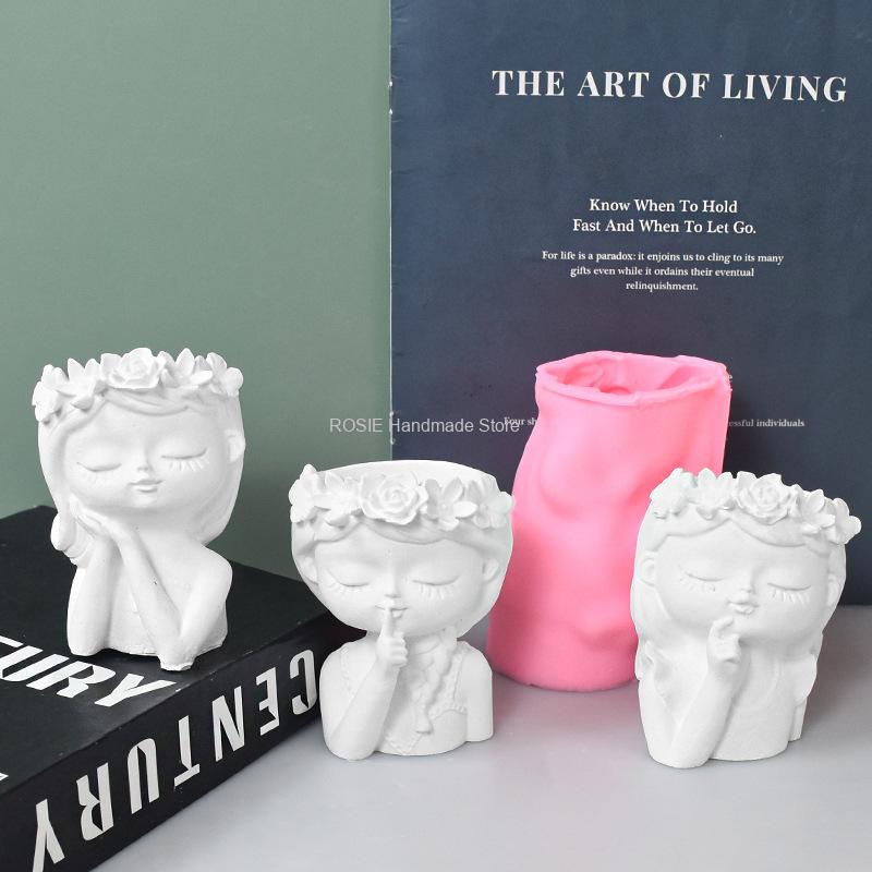 3D Portrait Vase Silicone Mold – 3D Printing Vase recenzja i cena