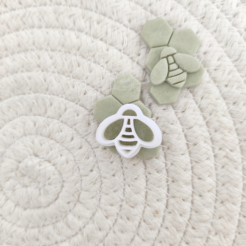 3D Bee Honeycomb Earring Cutti – 3D Printing Earrings recenzja i cena