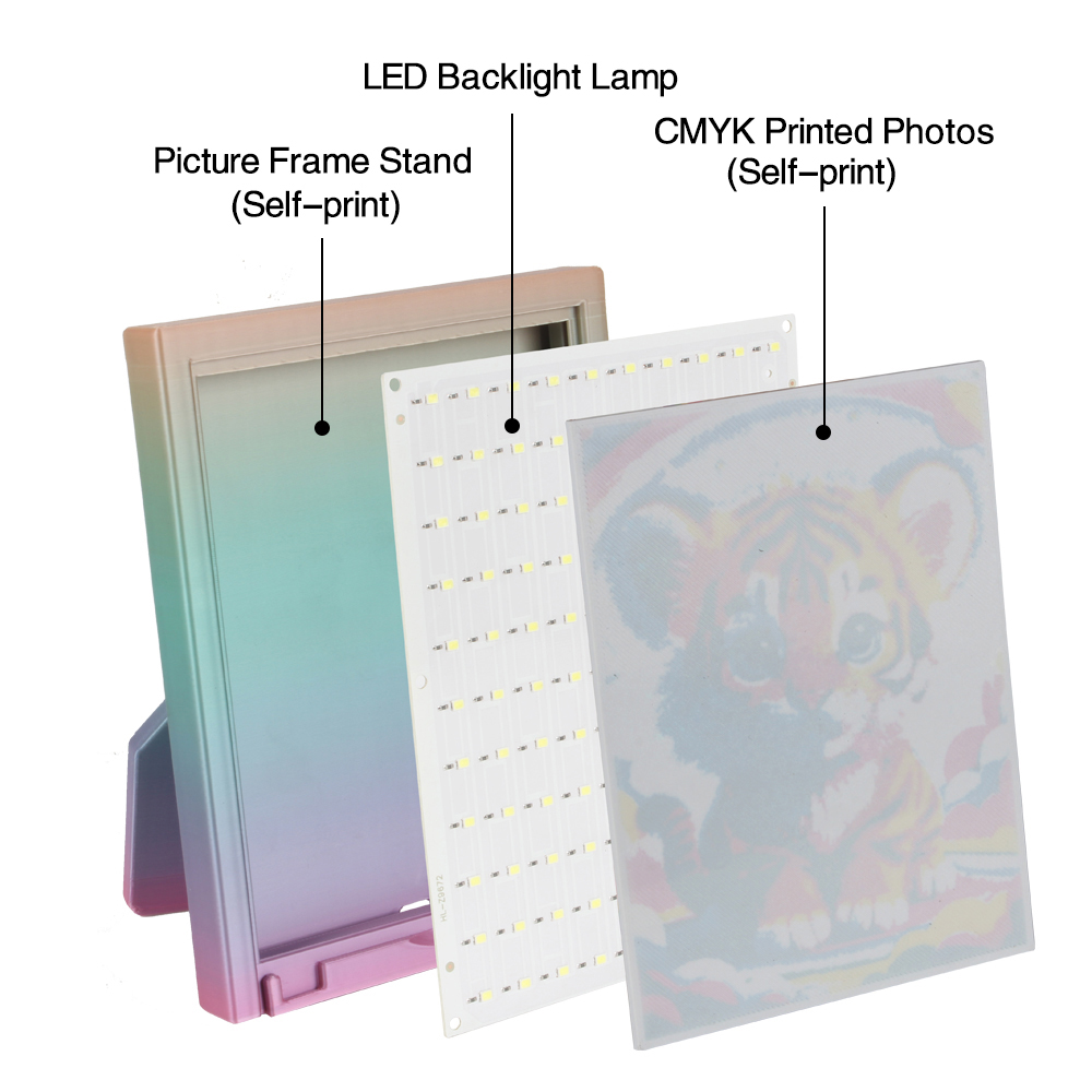 For Bambu Lab Lithophane Led P – 3D Printing Bambu recenzja i cena