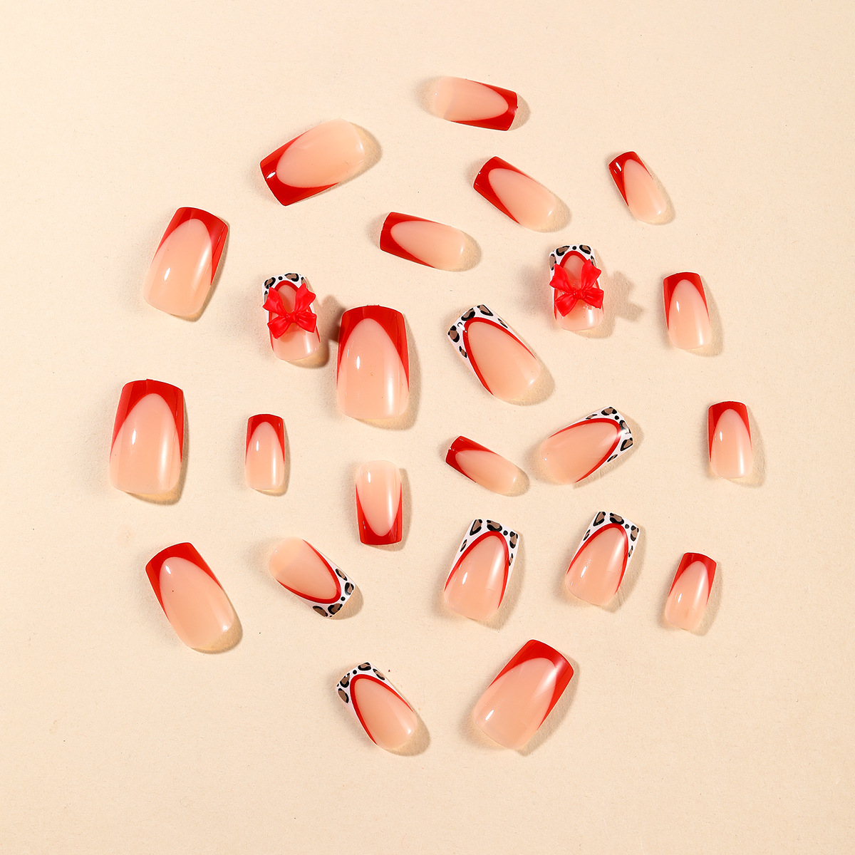 24pcs Red French Style Fake Na – 3D Printing App recenzja i cena