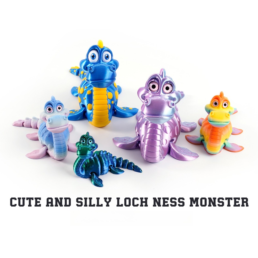 3D Printed Loch Ness Figures T – 3D Printing And Additive Manufacturing recenzja i cena