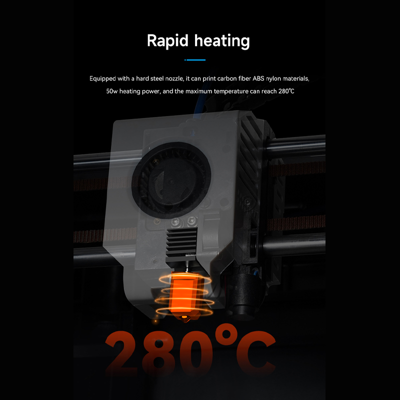 Hotend For Qidi X plus 3 / X m – Nozzle 0.4Mm Hardened recenzja i cena