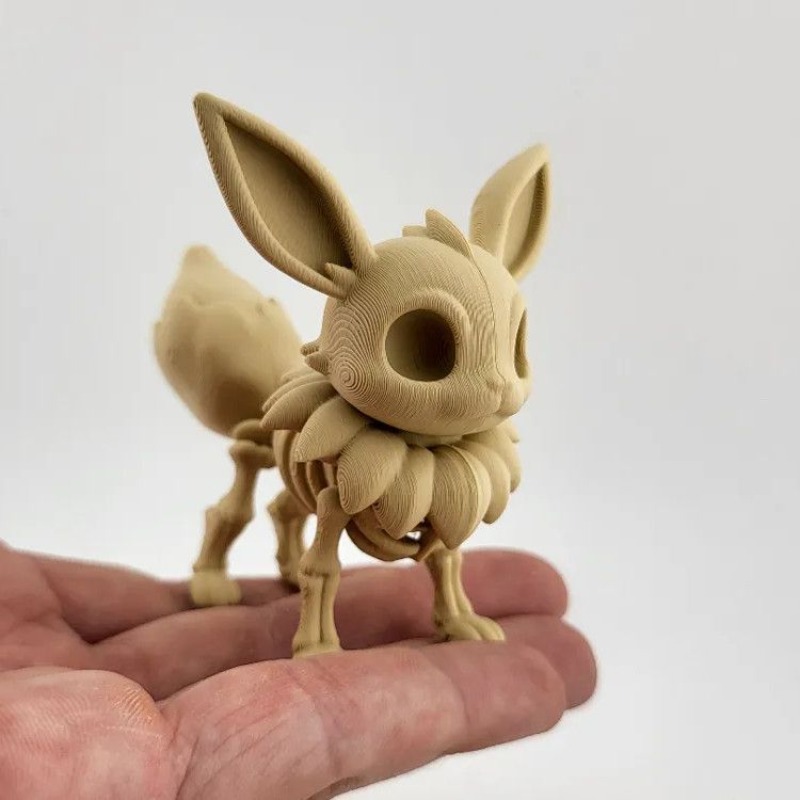 Pokémon Fossil Bone Model Eeve – 3D Printing Yourself recenzja i cena