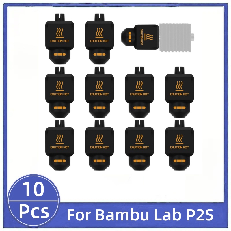 10Pcs Black Silicone Sock for  – 3D Printing Bambu recenzja i cena