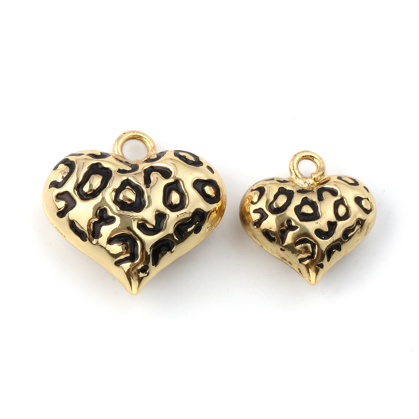 1 Piece Brass 3D Heart Charms  – Enclosure 3D Printing recenzja i cena