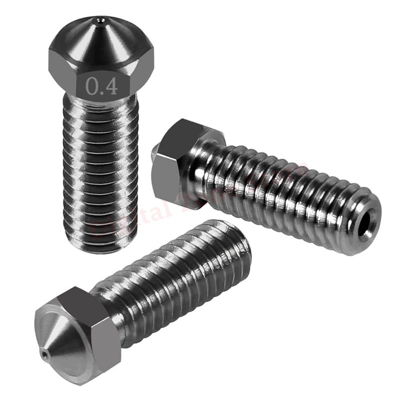10pcs V6 Hardened Steel Volcan – Nozzle 0.4Mm Hardened recenzja i cena