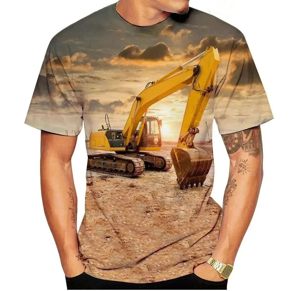 Excavator Pattern 3D Print T-S – 3D Printing Excavator recenzja i cena