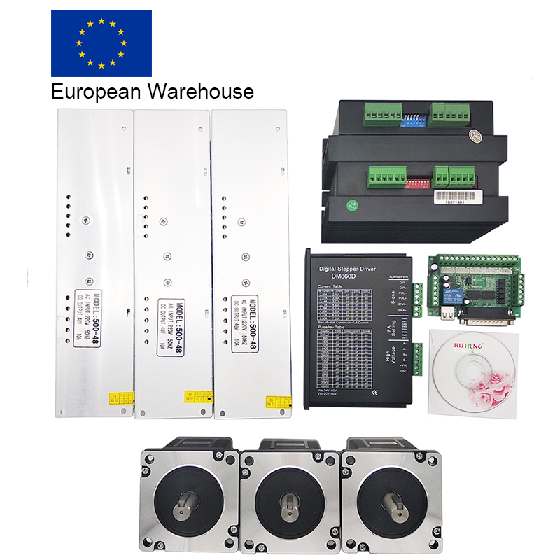 3 Axis 4.5Nm 8Nm 12Nm Nema 34  – Stepper Motor recenzja i cena
