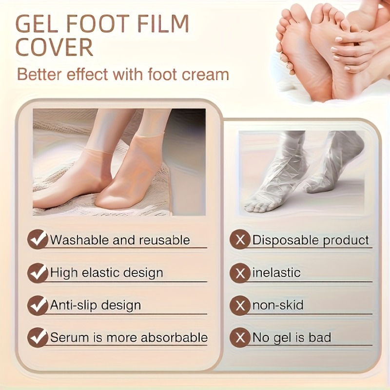 2pcs silicone foot care socks, – Silicone Sock Hotend recenzja i cena