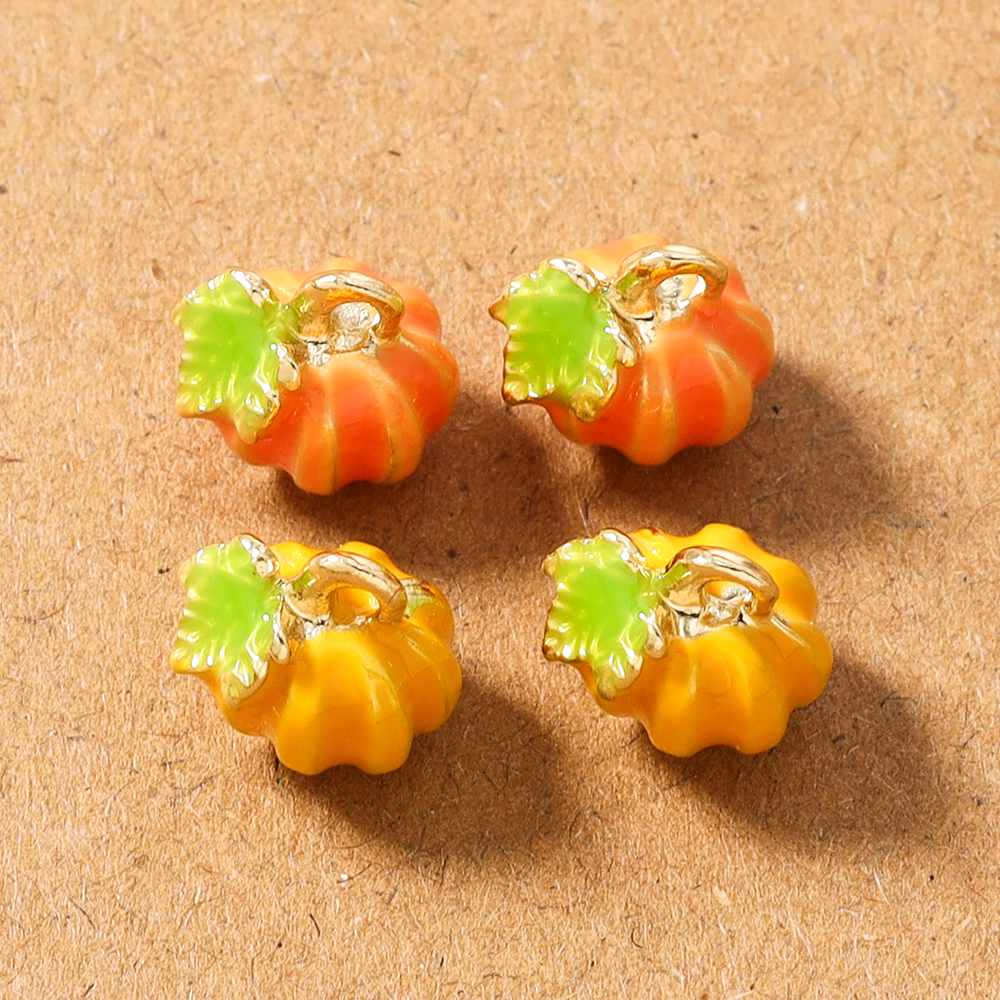 5pcs Cute Enamel 3D Pumpkin Ch – 3D Printing Earrings recenzja i cena