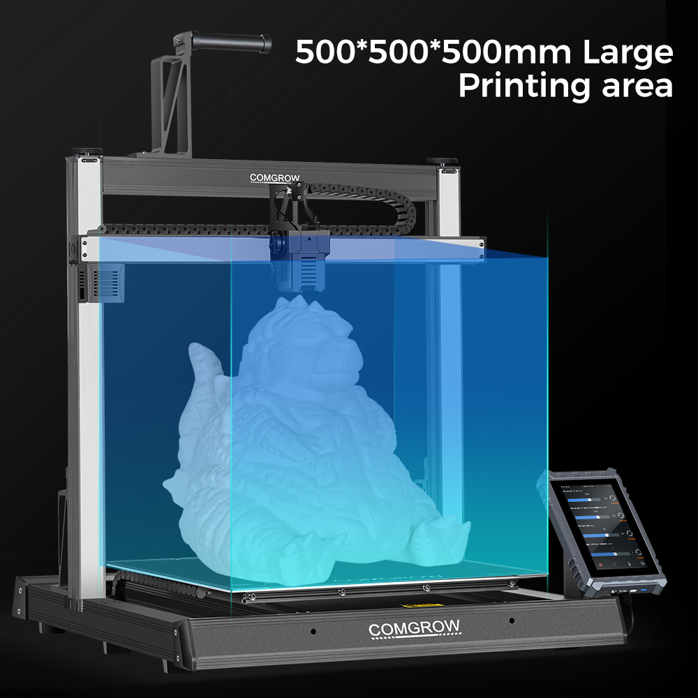 COMGORW T500 3D Printer Large  – 3D Printing Klipper recenzja i cena