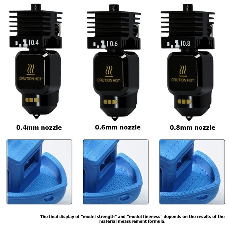 For Bambu Lab P2S/P2SC Compati – Nozzle 0.4Mm Hardened recenzja i cena