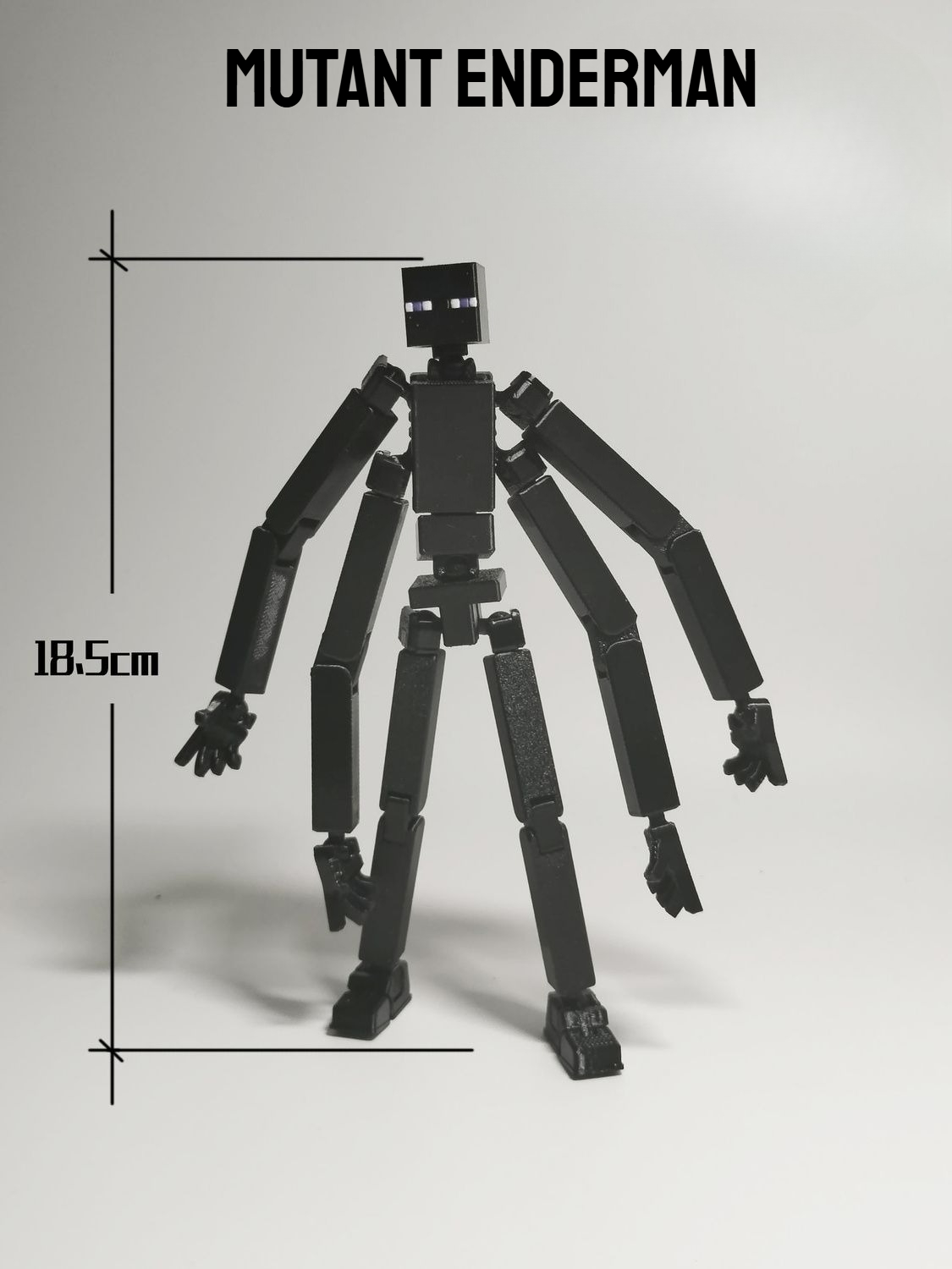 3D Printed MC Mutant Enderman, – 3D Printing Viral recenzja i cena