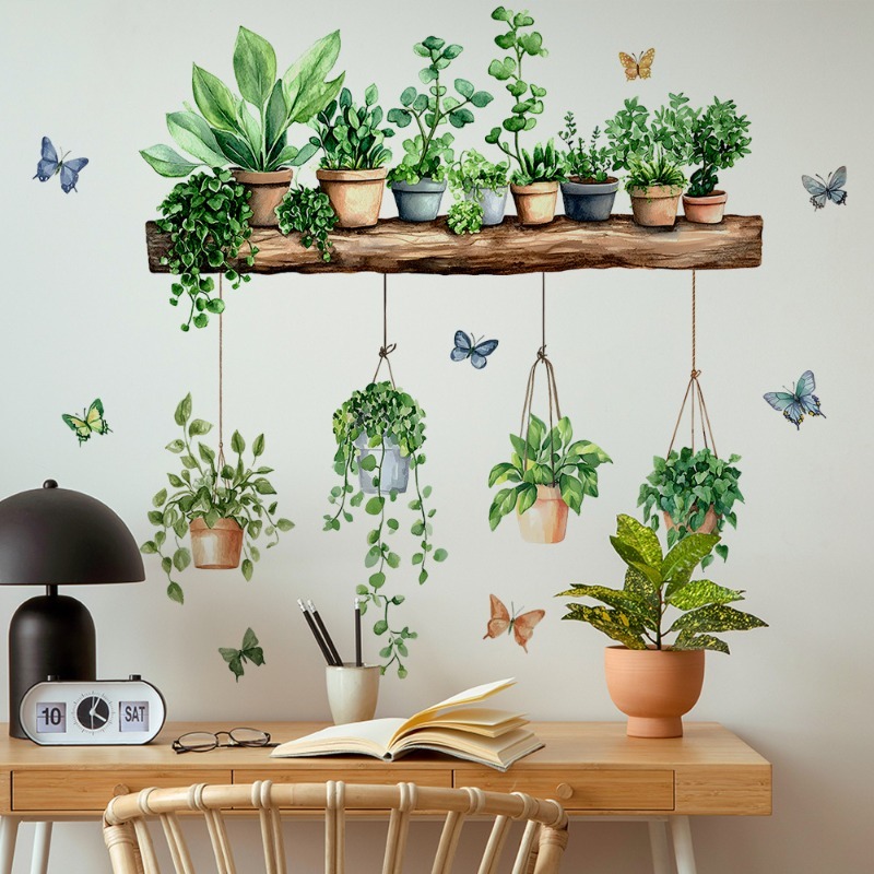 3D Potted Green Plant Shelf Wa – 3D Printing Vase recenzja i cena