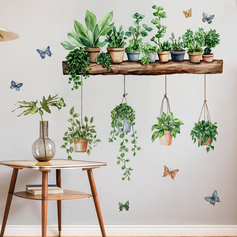 3D Potted Green Plant Shelf Wa – 3D Printing Vase recenzja i cena