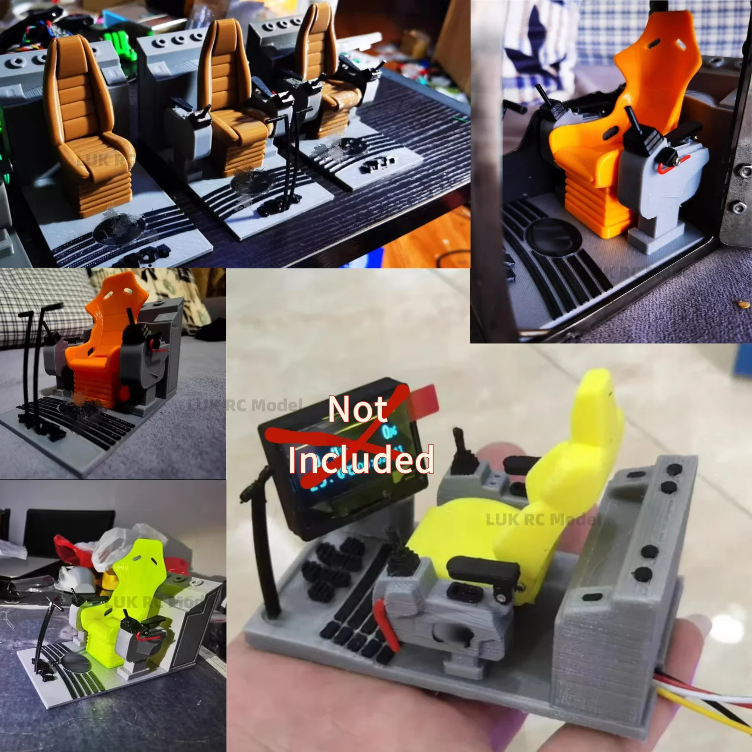 1/12 RC Hydraulic Excavator Mo – 3D Printing Excavator recenzja i cena