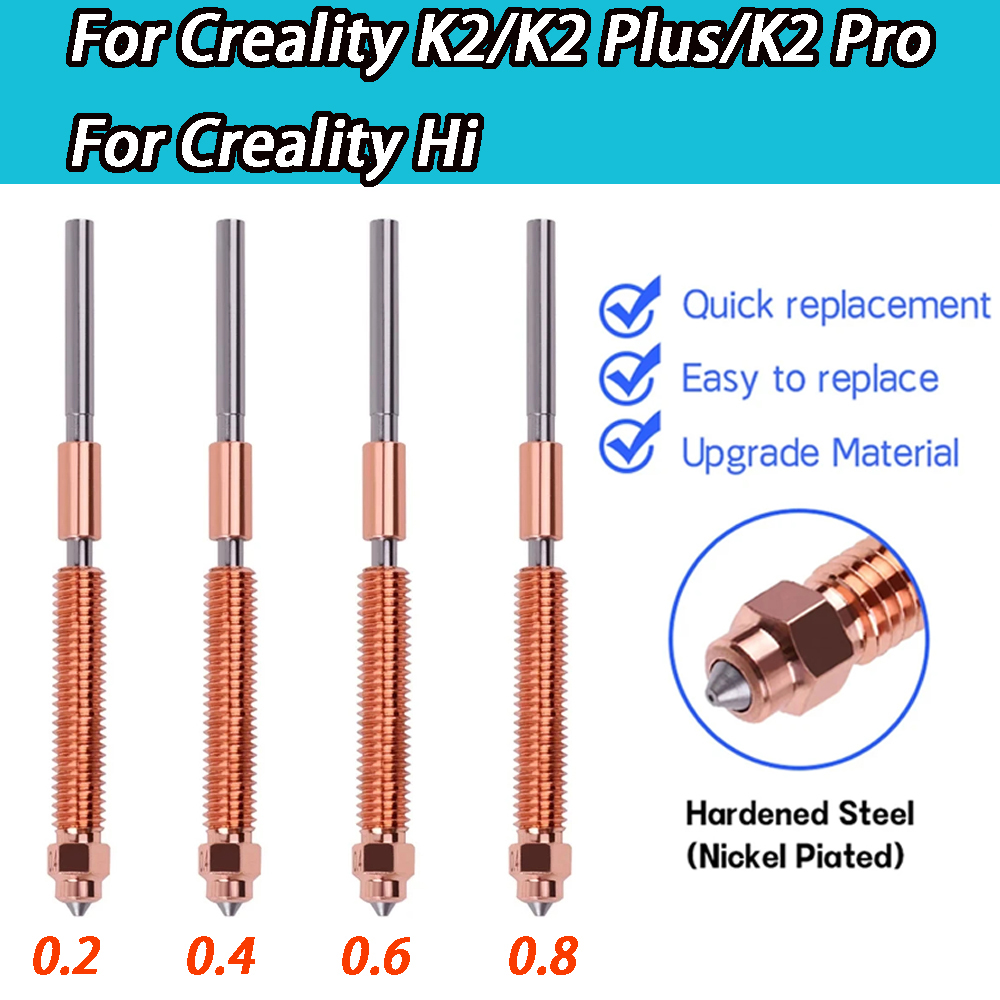 Unicorn Hardened Steel Nozzle  – Nozzle 0.4Mm Hardened recenzja i cena