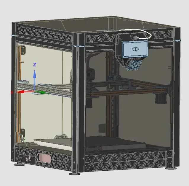 Sovol SV08 Full  PC Enclosure  – 3D Printing Housing recenzja i cena