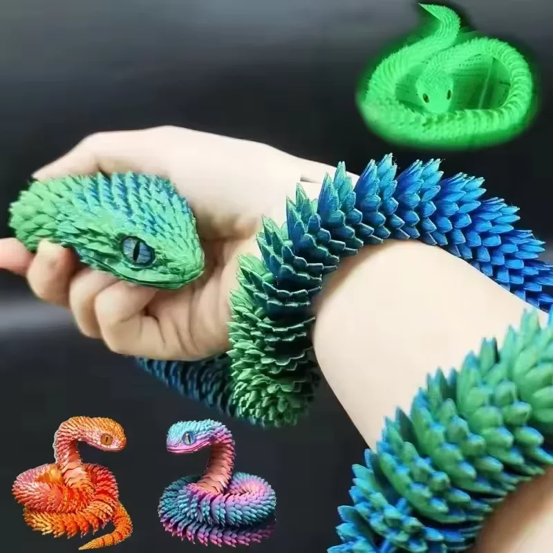 3D Printed Snake Movable Joint – 3D Printing Yourself recenzja i cena