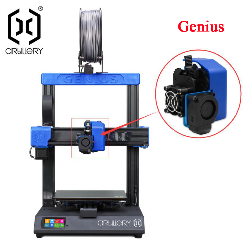 Artillery 3D Printer Extruder  – 3D Printing Excavator recenzja i cena