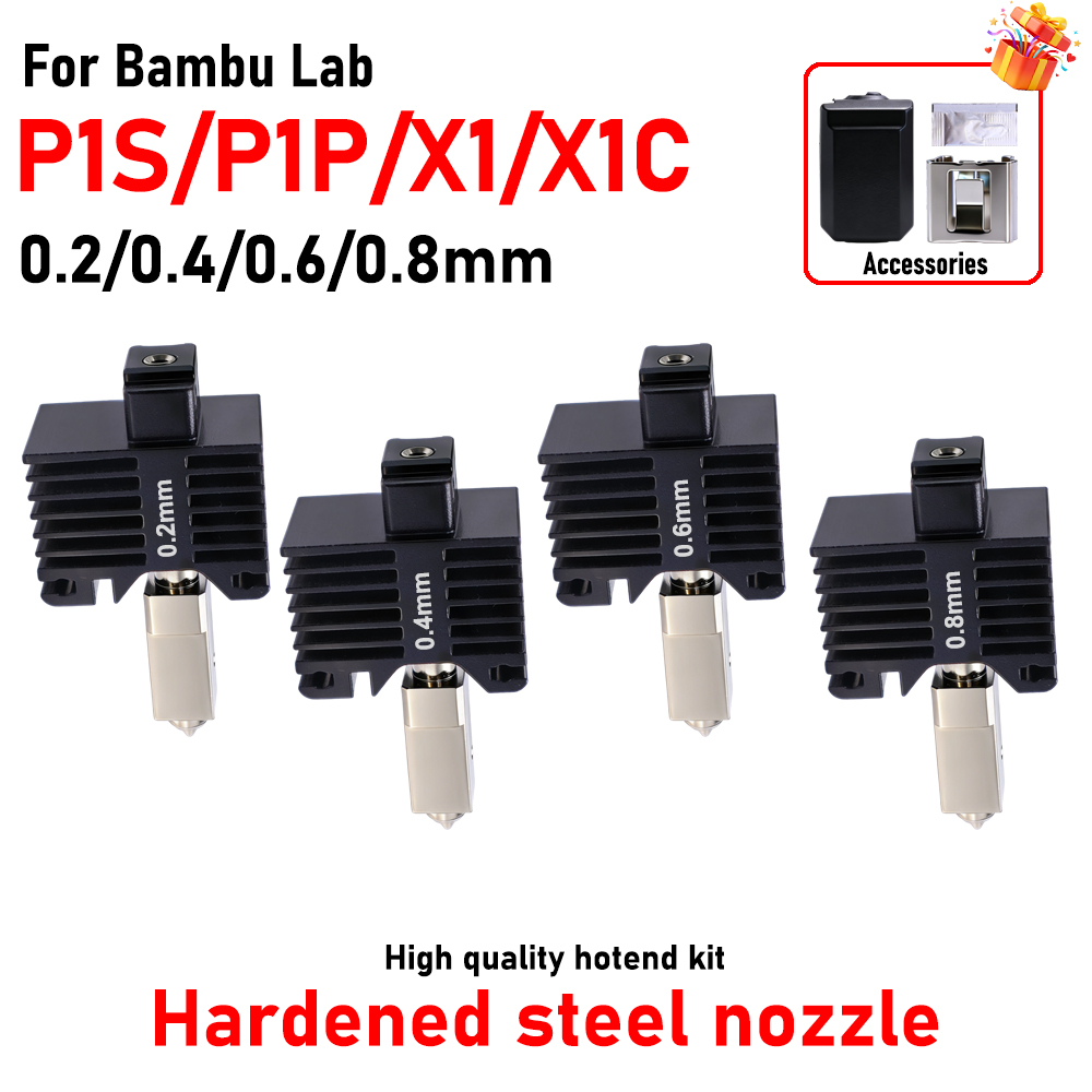 Hotend For Bambu Lab p1p X1C P – 3D Printing Bambu recenzja i cena