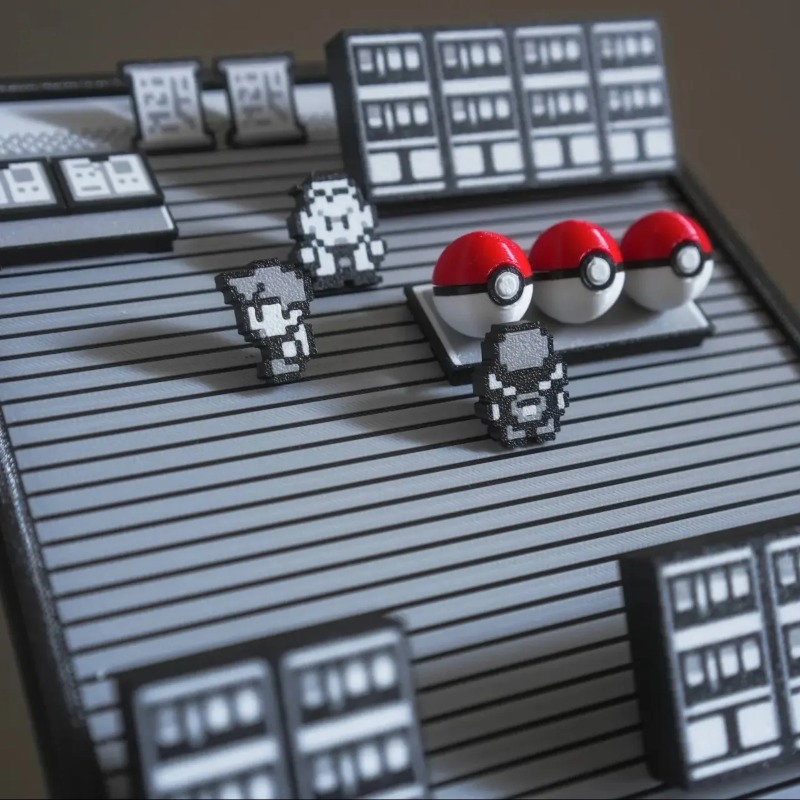 Pokemon Gold Silver Scene Figu – 3D Printing And Additive Manufacturing recenzja i cena