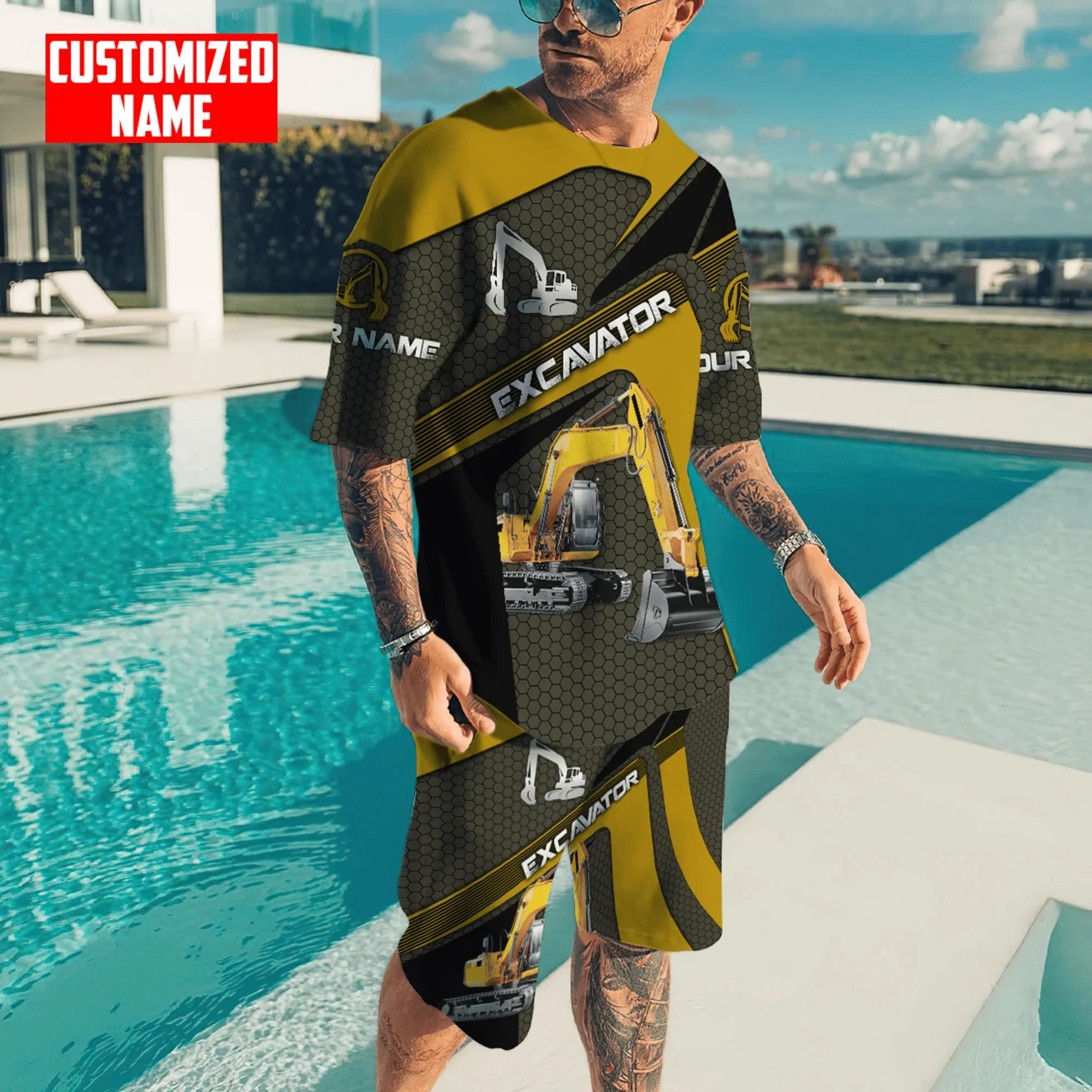 Personalized Name Painter & Ex – 3D Printing Excavator recenzja i cena
