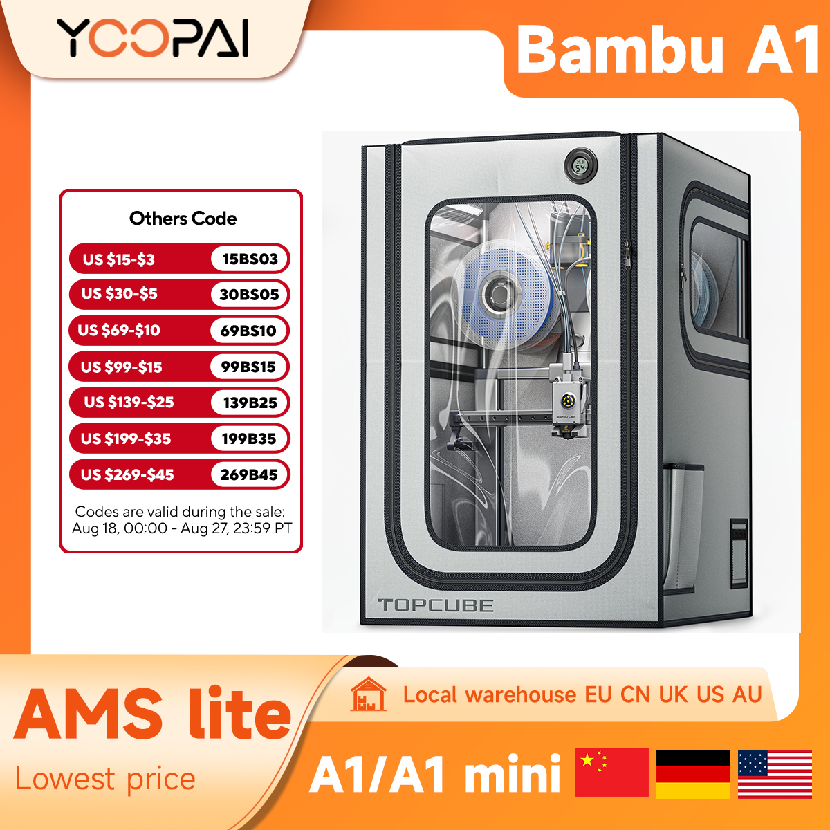 YOOPAI 3D Printer Enclosure Fo – 3D Printing Housing recenzja i cena