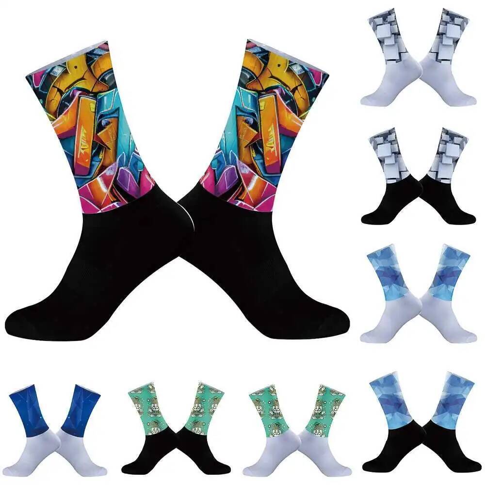 Cycling Socks Men Bicycle Spor – Silicone Sock Hotend recenzja i cena