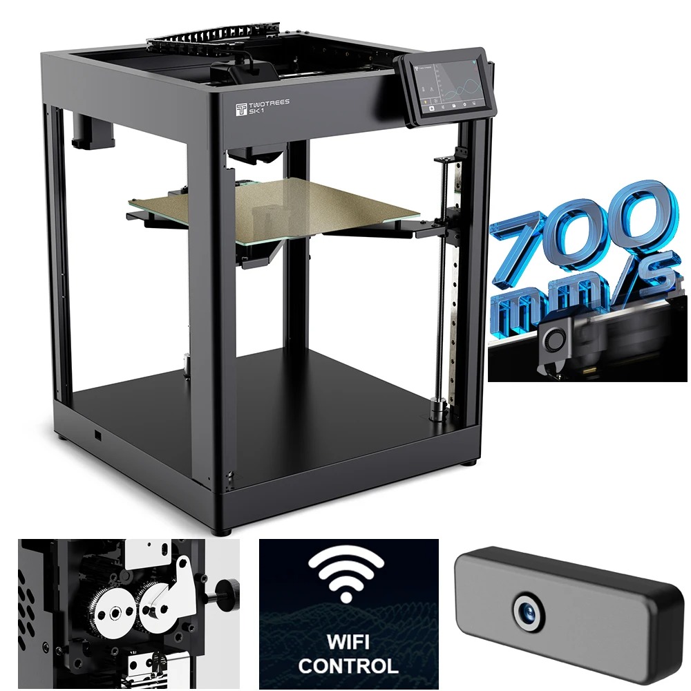 Twotrees SK1 High Speed 3D Pri – 3D Printing Klipper recenzja i cena